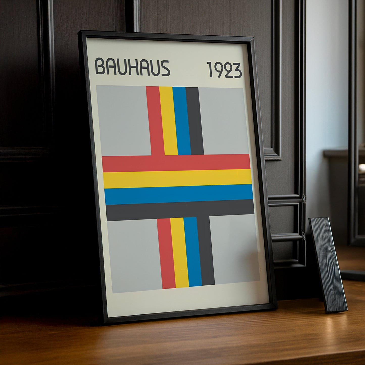 Cadre photo Bauhaus croix 1923