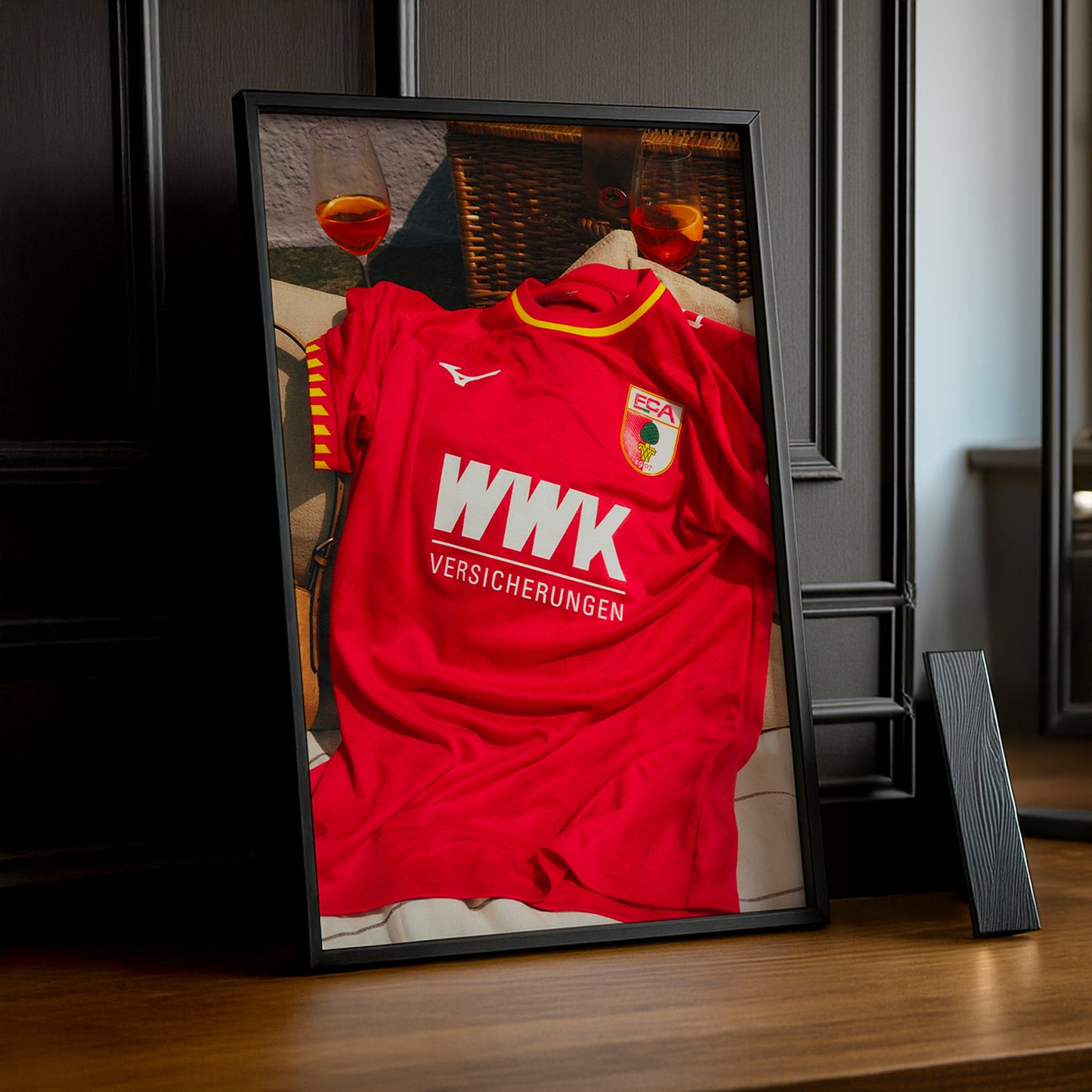 Poster Maillot Football - Augsburg Kit 25-26