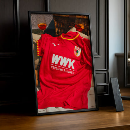 Poster Maillot Football - Augsburg Kit 25-26