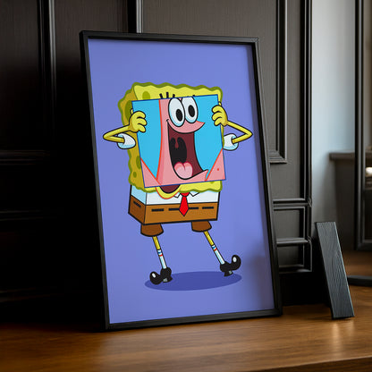 Cadre Photo Bob L'Éponge - Bob x Patrick Étoile
