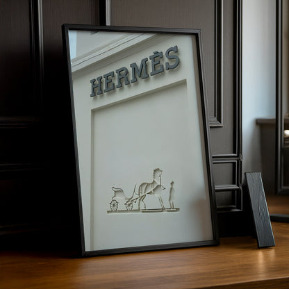 Cadre photo Hermès - Devanture