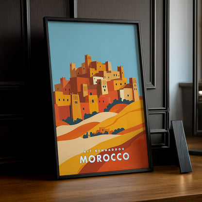 Ait Benhaddou Maroc - Poster