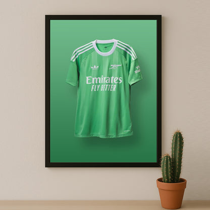 Cadre photo - Maillot vert Arsenal 25-26