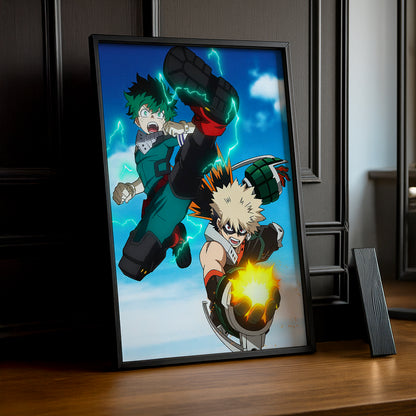 Cadre Photo My Hero Academia - Iconic Duo