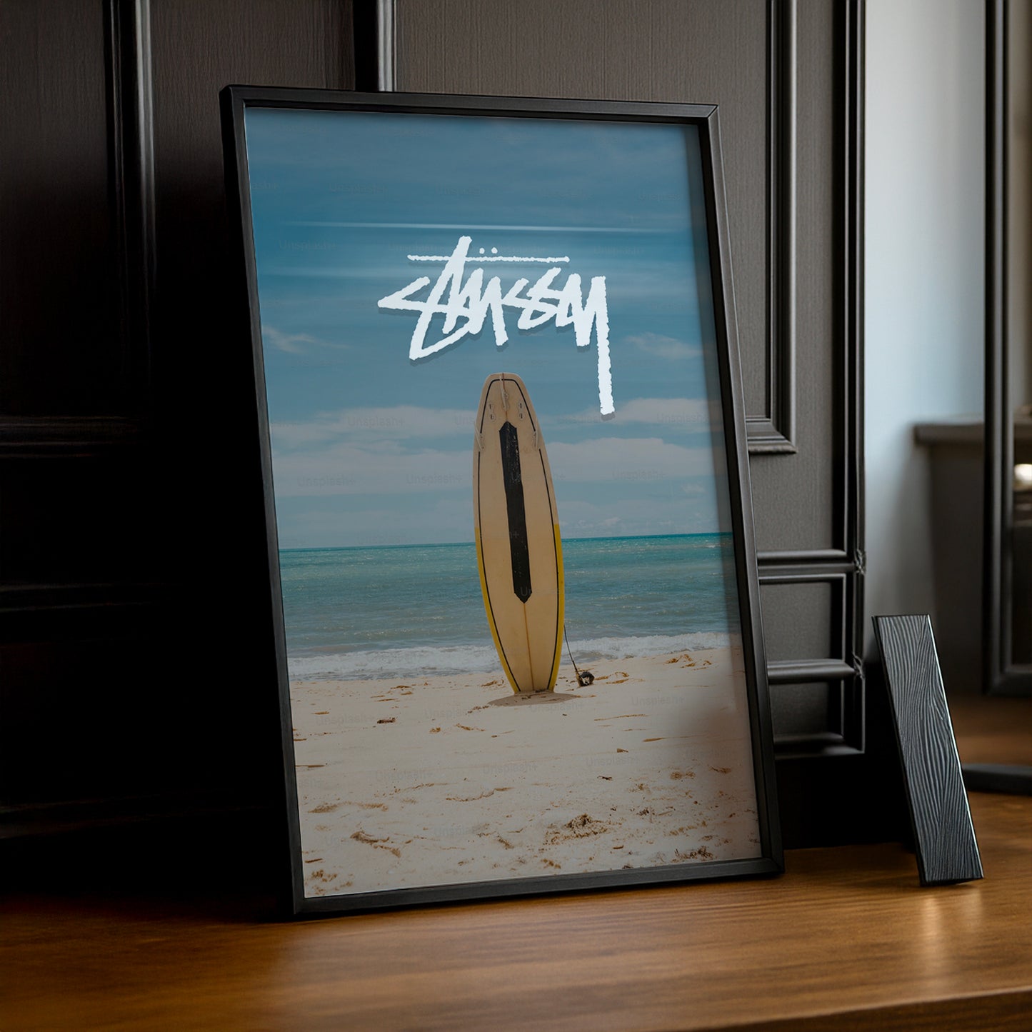 Cadre photo Stüssy - Planche de Surf