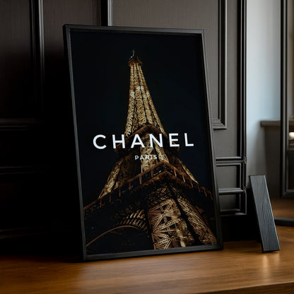 Poster Photo Chanel - Tour Eiffel
