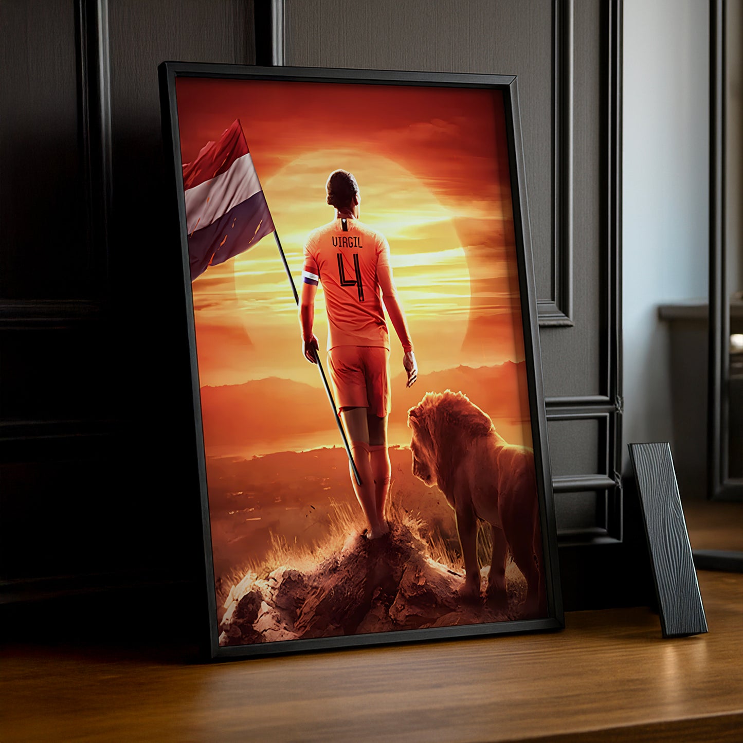 Cadre photo Virgil Van Dijk