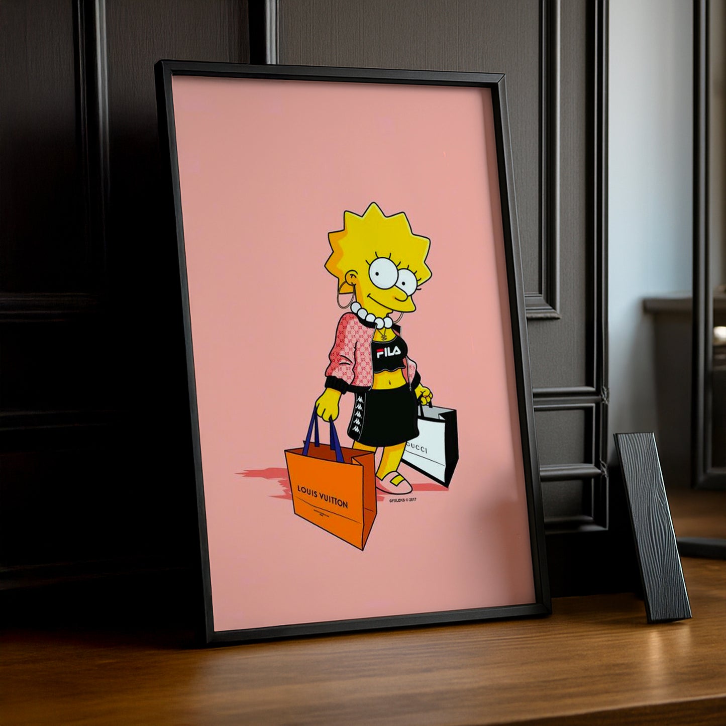 Cadre Photo Les Simpsons - Lisa Simpson Luxury Bag