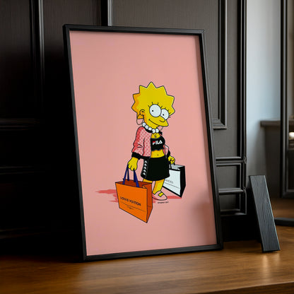 Cadre Photo Les Simpsons - Lisa Simpson Luxury Bag