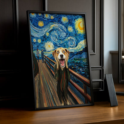 Cadre Photo Chien - Chocked