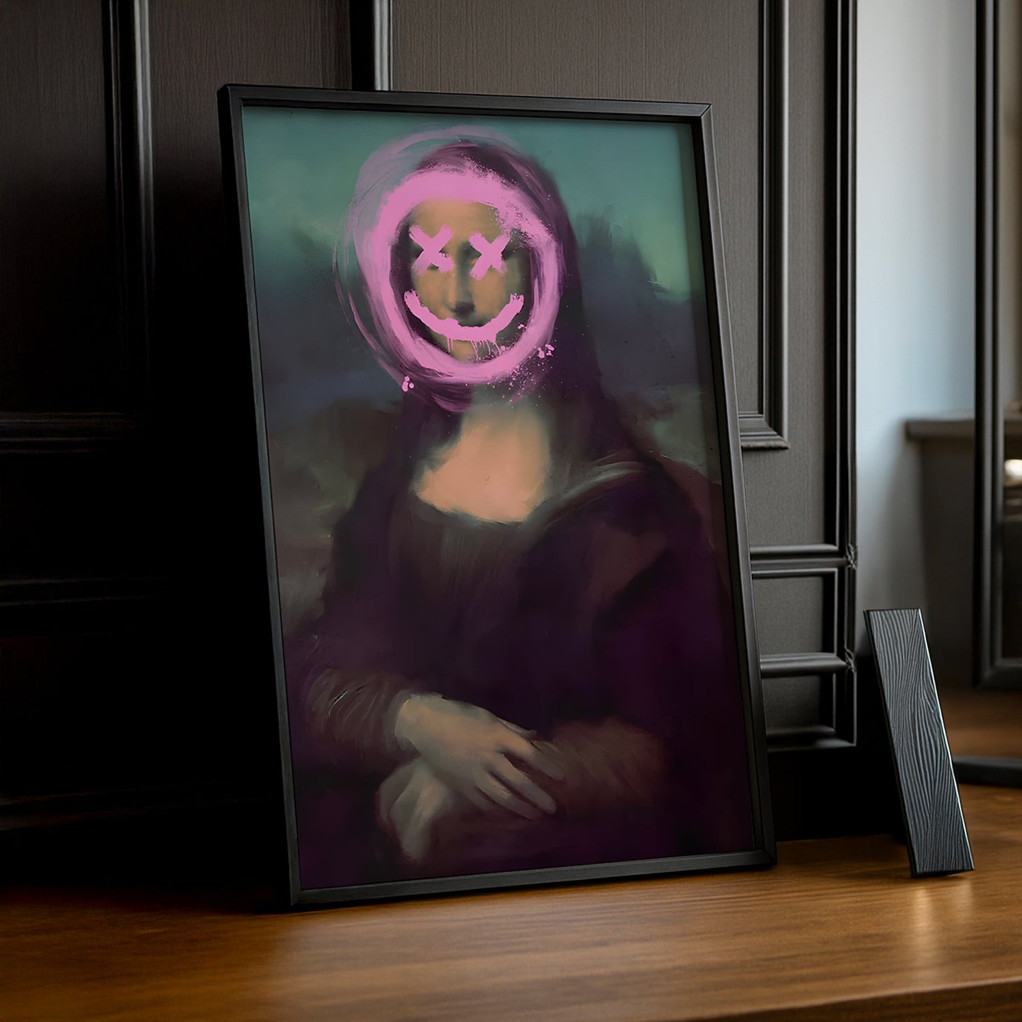 Cadre photo Mona Lisa Pop Art