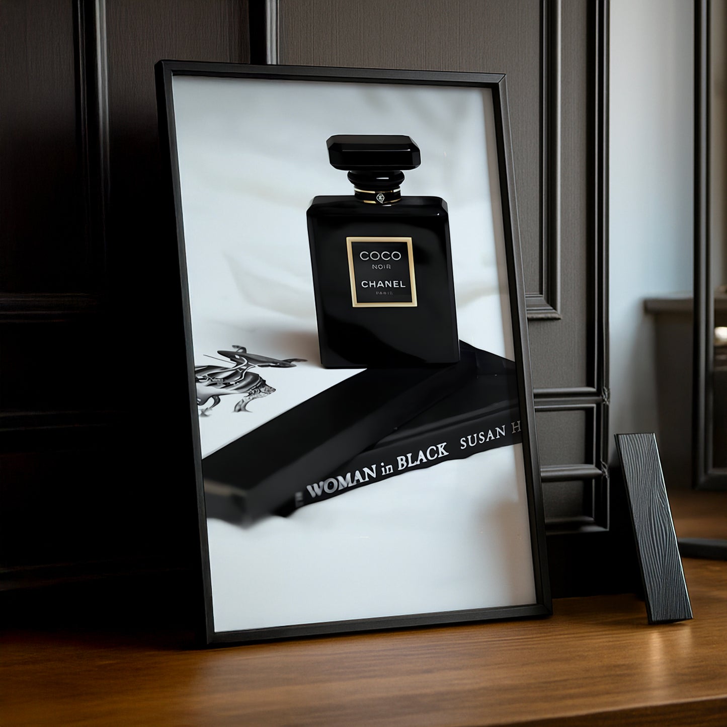 Poster Photo Chanel - Coco Noir