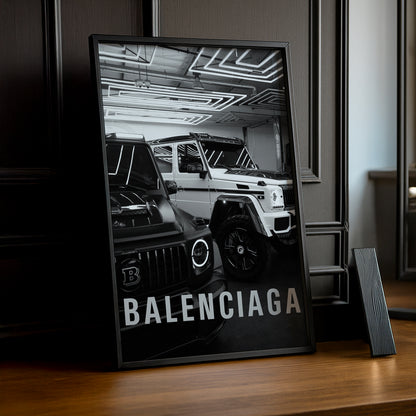 Cadre photo Mercedes Class G x Balenciaga