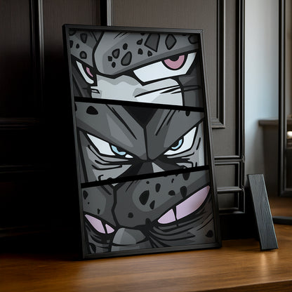 Poster Dragon Ball Z - Eyes Villians