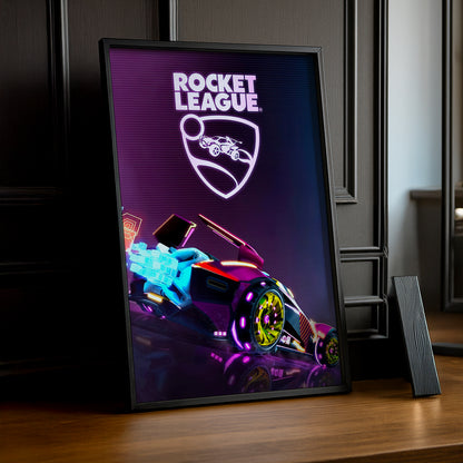 Cadre Photo Rocket League - Purple