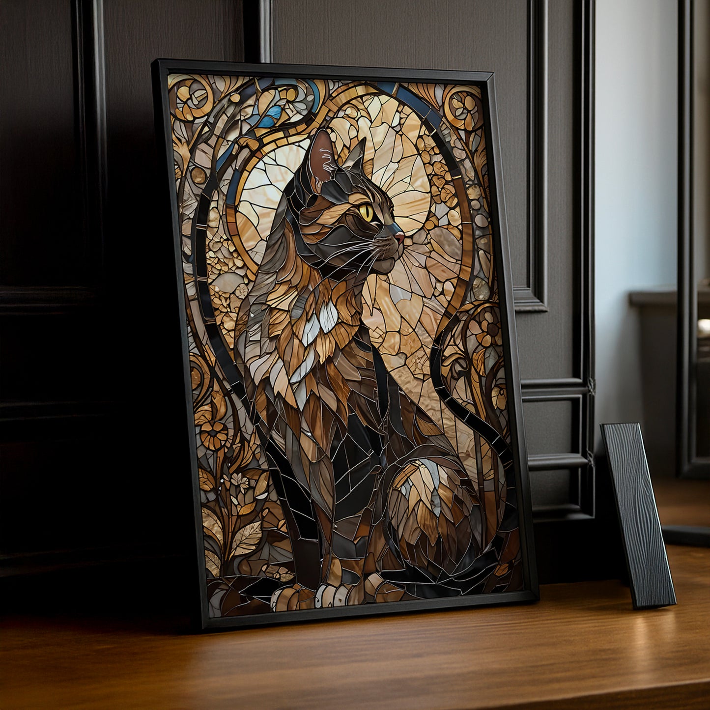 Cadre photo Cat Art