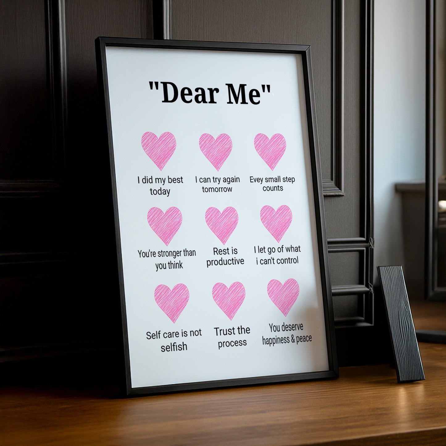 Cadre photo Citation - Dear Me