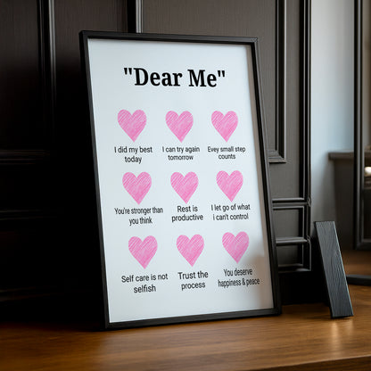 Cadre photo Citation - Dear Me