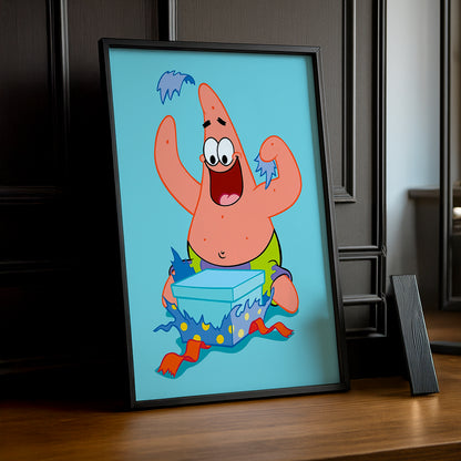 Cadre Photo Bob L'Éponge - Patrick Étoile Cadeau