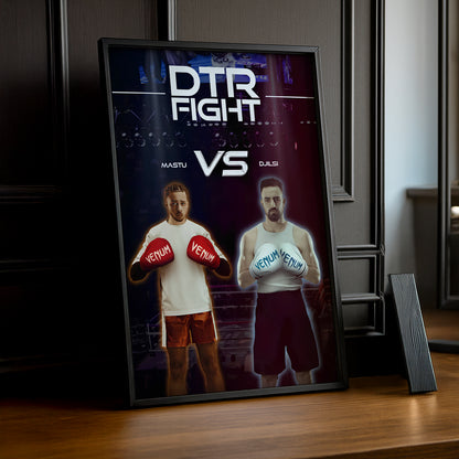 Cadre photo DTR Fight Mastu vs Djilsi