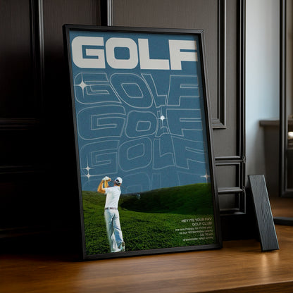 Poster Photo Golf - Aesthetic