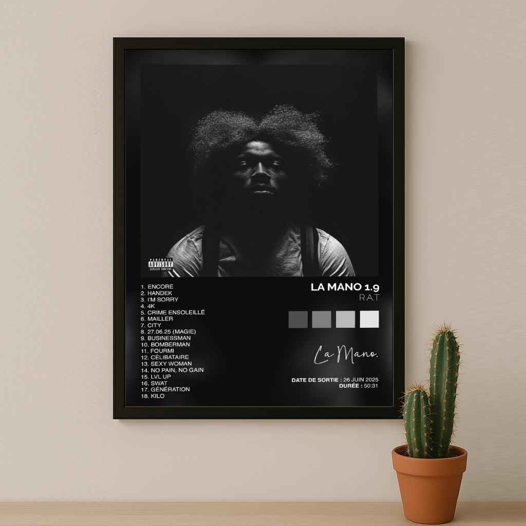 Cadre photo Album Musicaux - R.A.T de La Mano 1.9