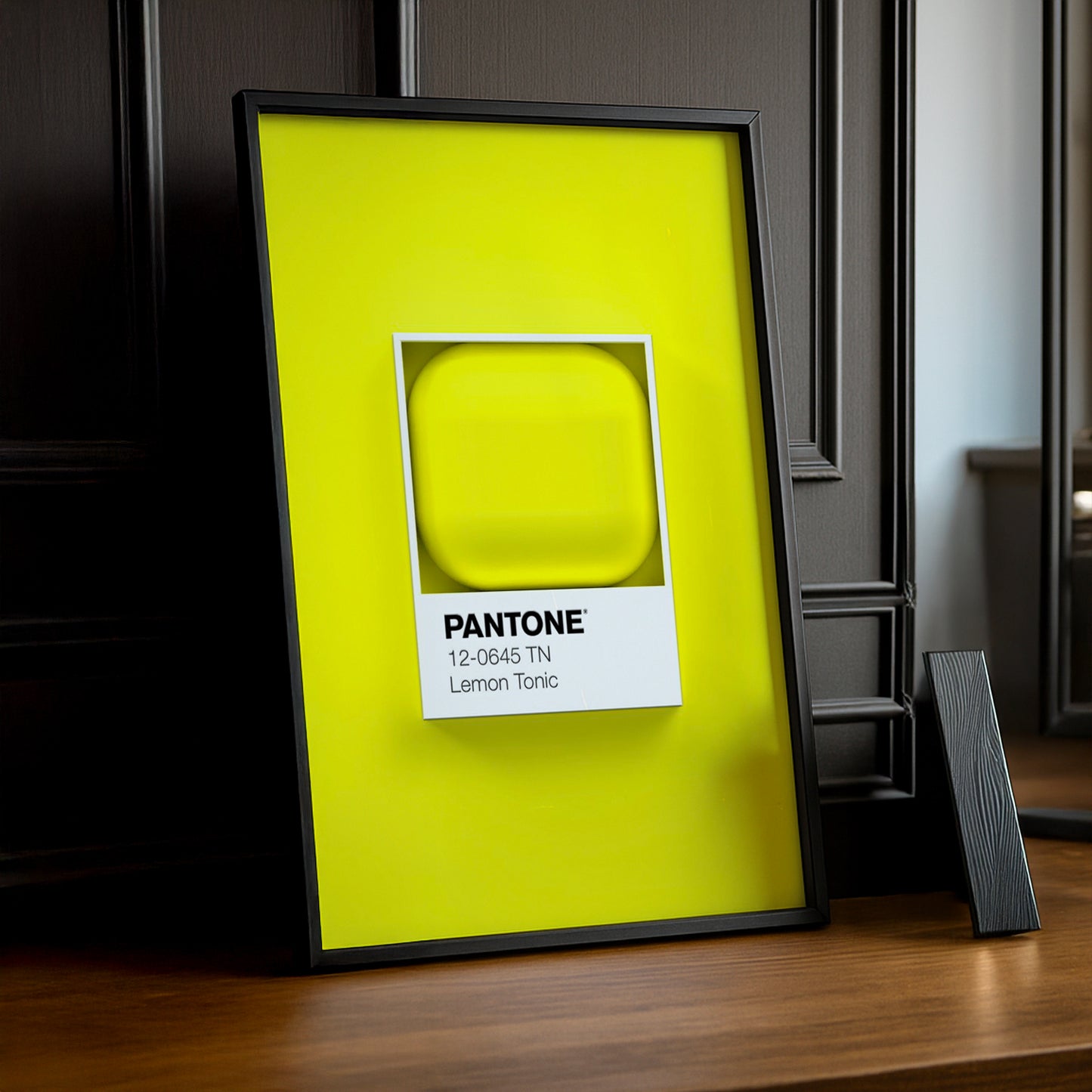 Cadre Photo Pantone Étiquette - Lemon Tonic