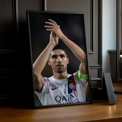 Poster encadrée Paris Saint-Germain - Achraf Hakimi PSG