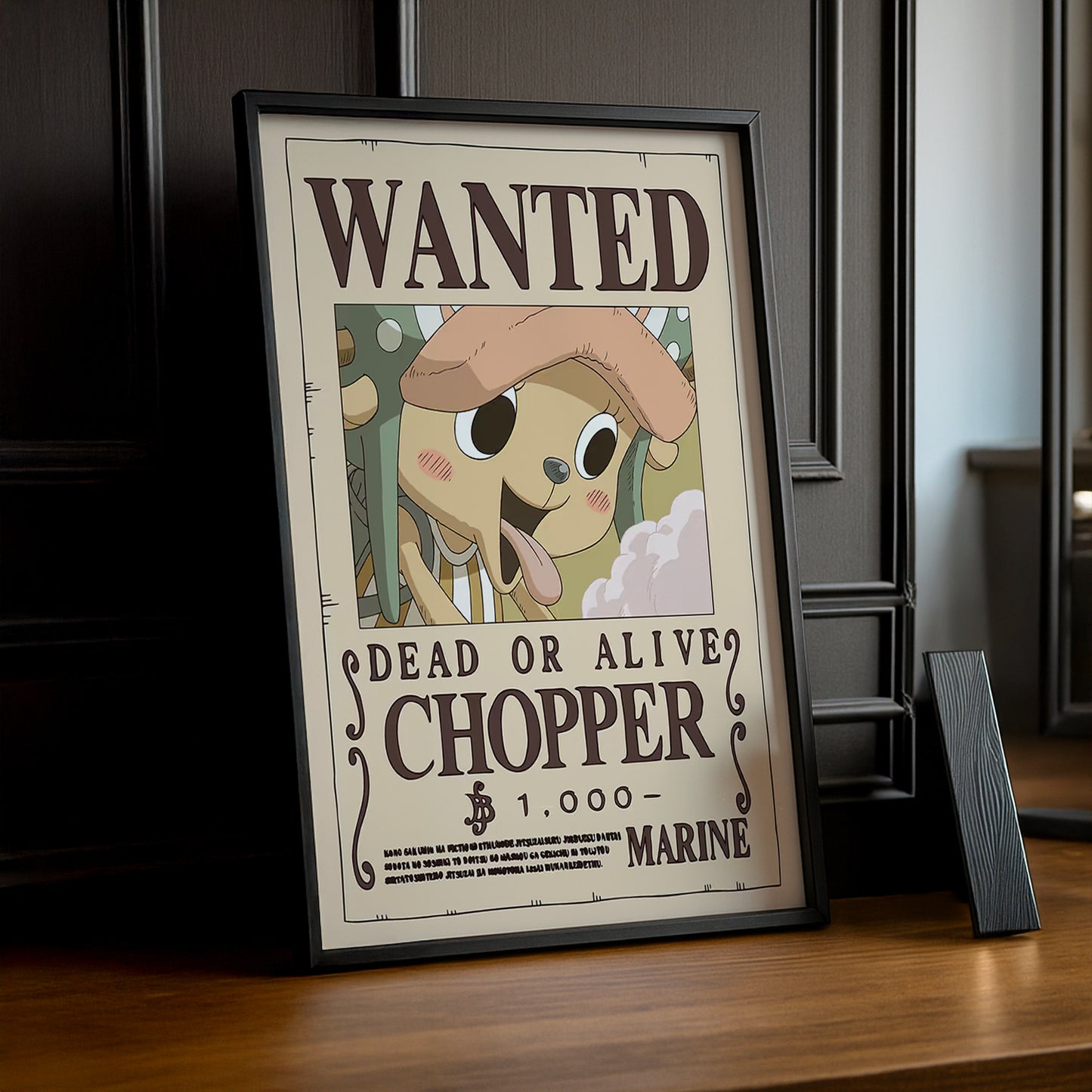 Cadre photo One Piece - Wanted Chopper