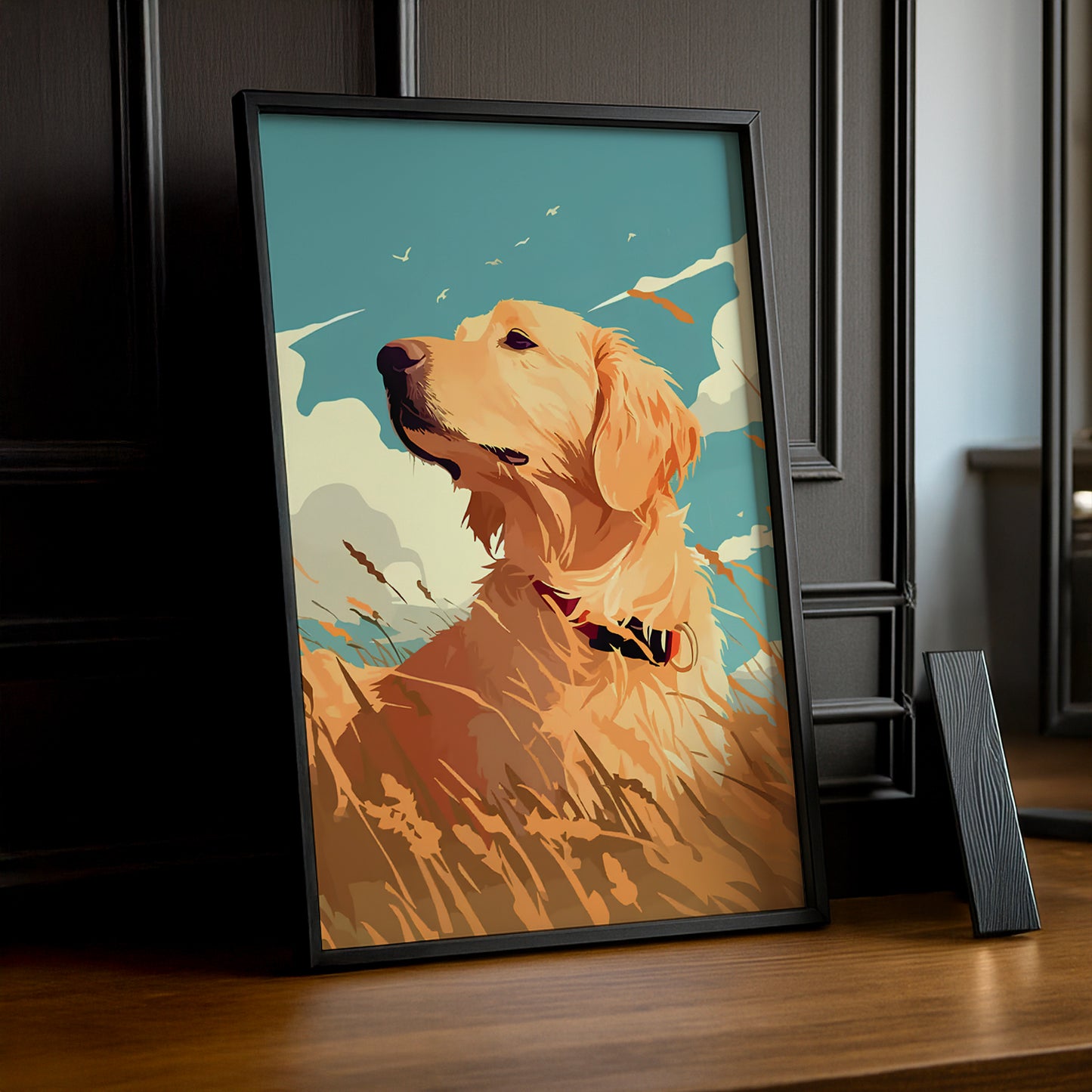 Chien portrait - Poster