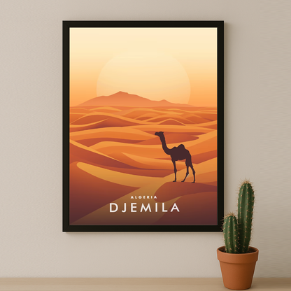 Cadre Photo Djemila – Trésor Antique de l’Algérie