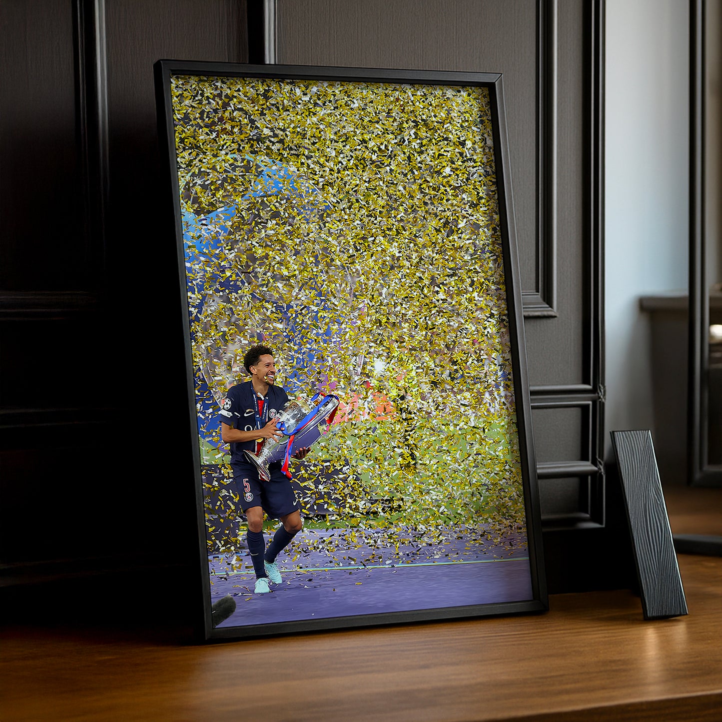 Cadre photo Marquinhos Champions League