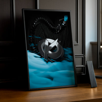 Cadre Photo Karmine Corp - Logo 3D