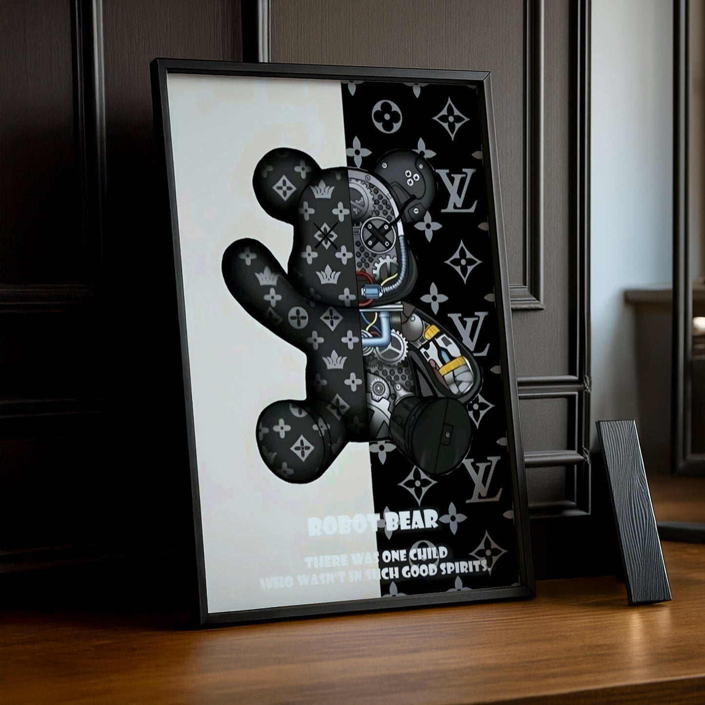 Cadre photo Louis Vuitton Ours