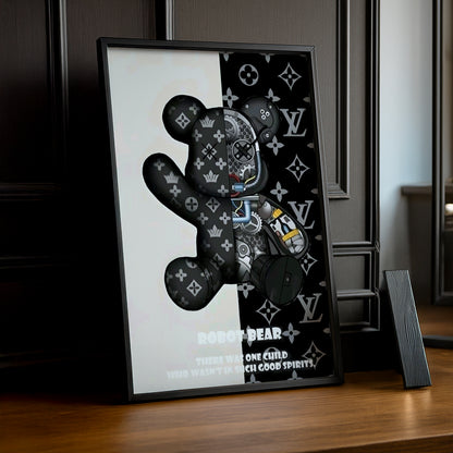 Cadre photo Louis Vuitton Ours