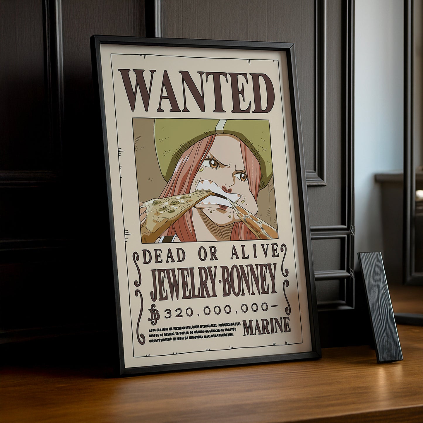 Cadre photo One Piece - Wanted Jewelry Bonney