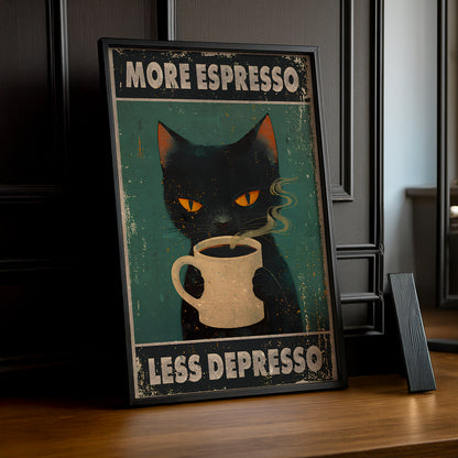 Cadre Photo Chat - More Espresso