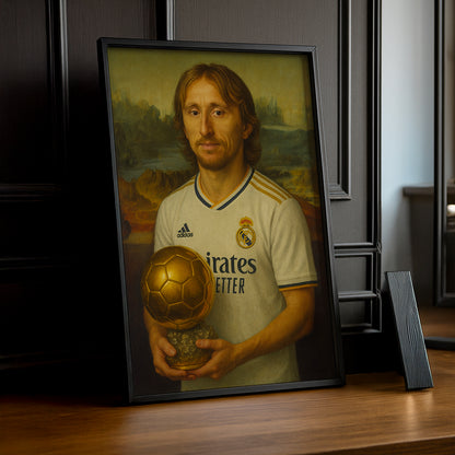 Poster Ballon d'Or - Luka Modrić