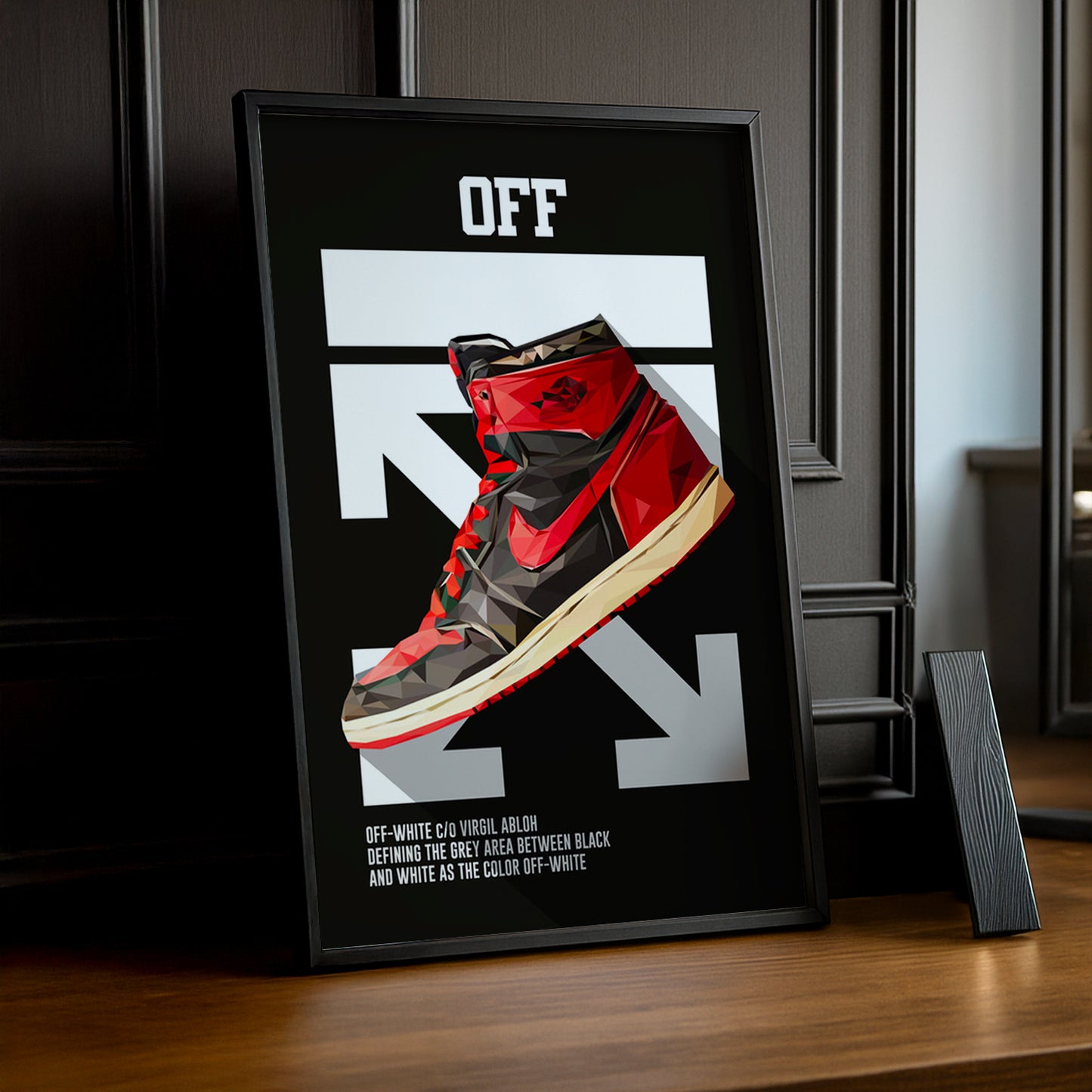 Cadre photo Off-White Air Jordan 1 Chicago