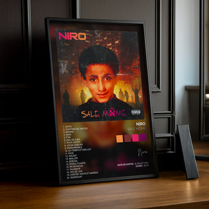 Cadre photo Album Musicaux - Sale Môme de Niro