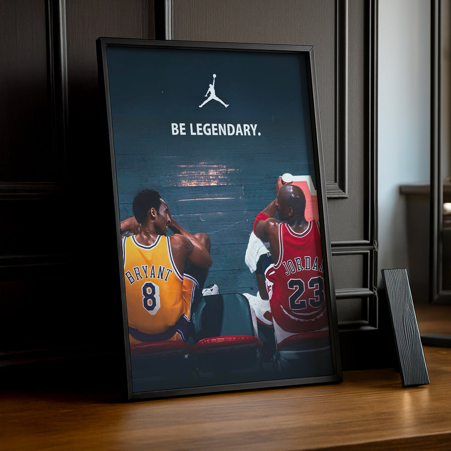 Cadre photo NBA - Be Legendary Jordan x Bryant