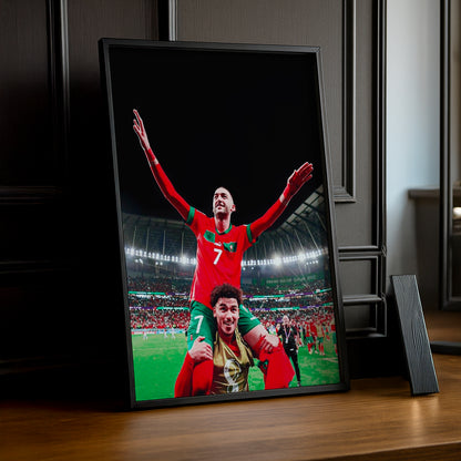 Maroc Foot - Cadre photo