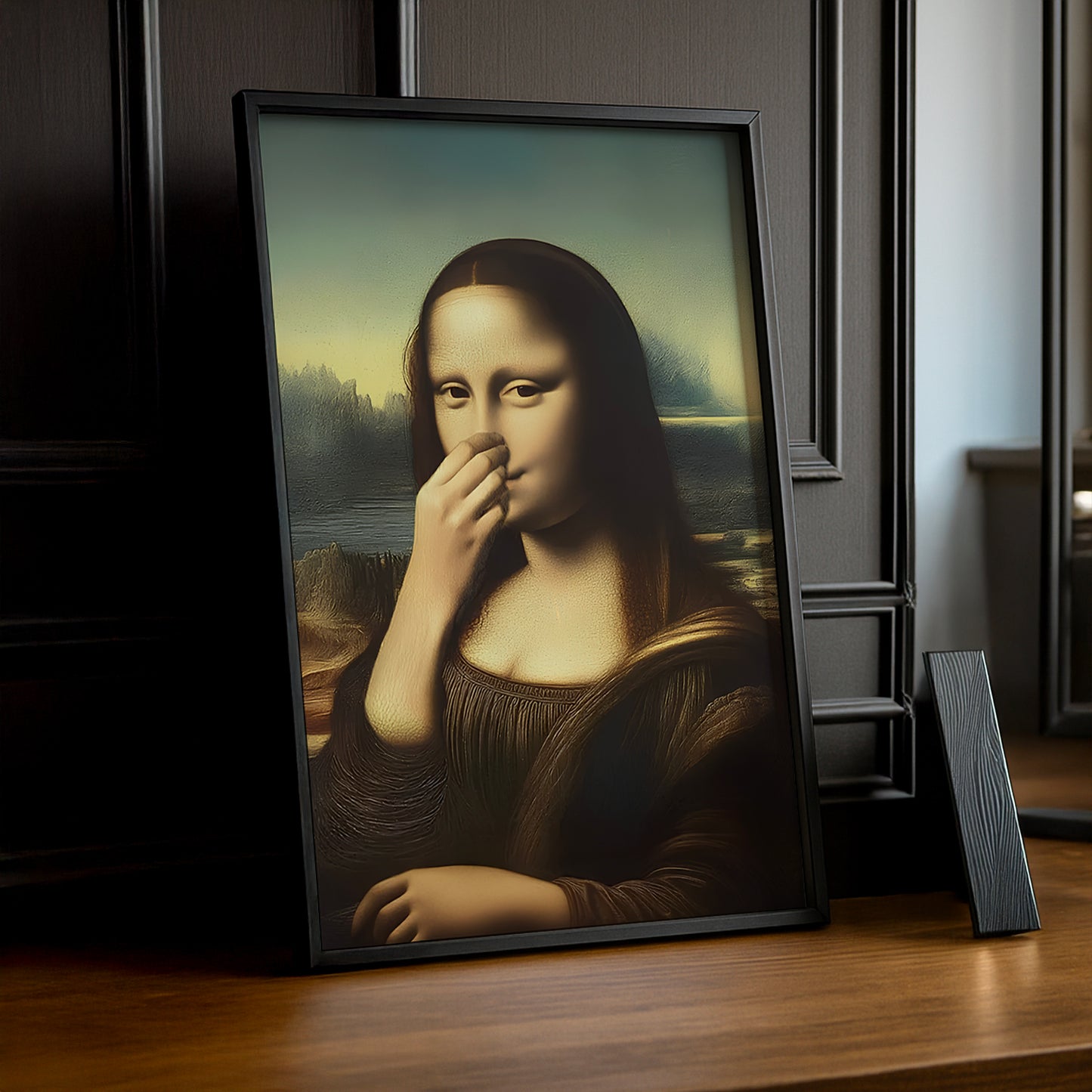 Cadre photo Mona Lisa La Joconde