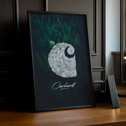Poster Carhartt – Forêt