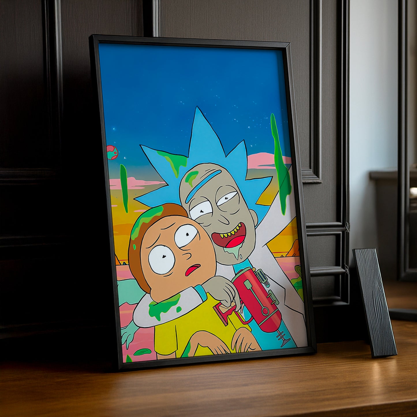 Cadre photo de Rick et Morty