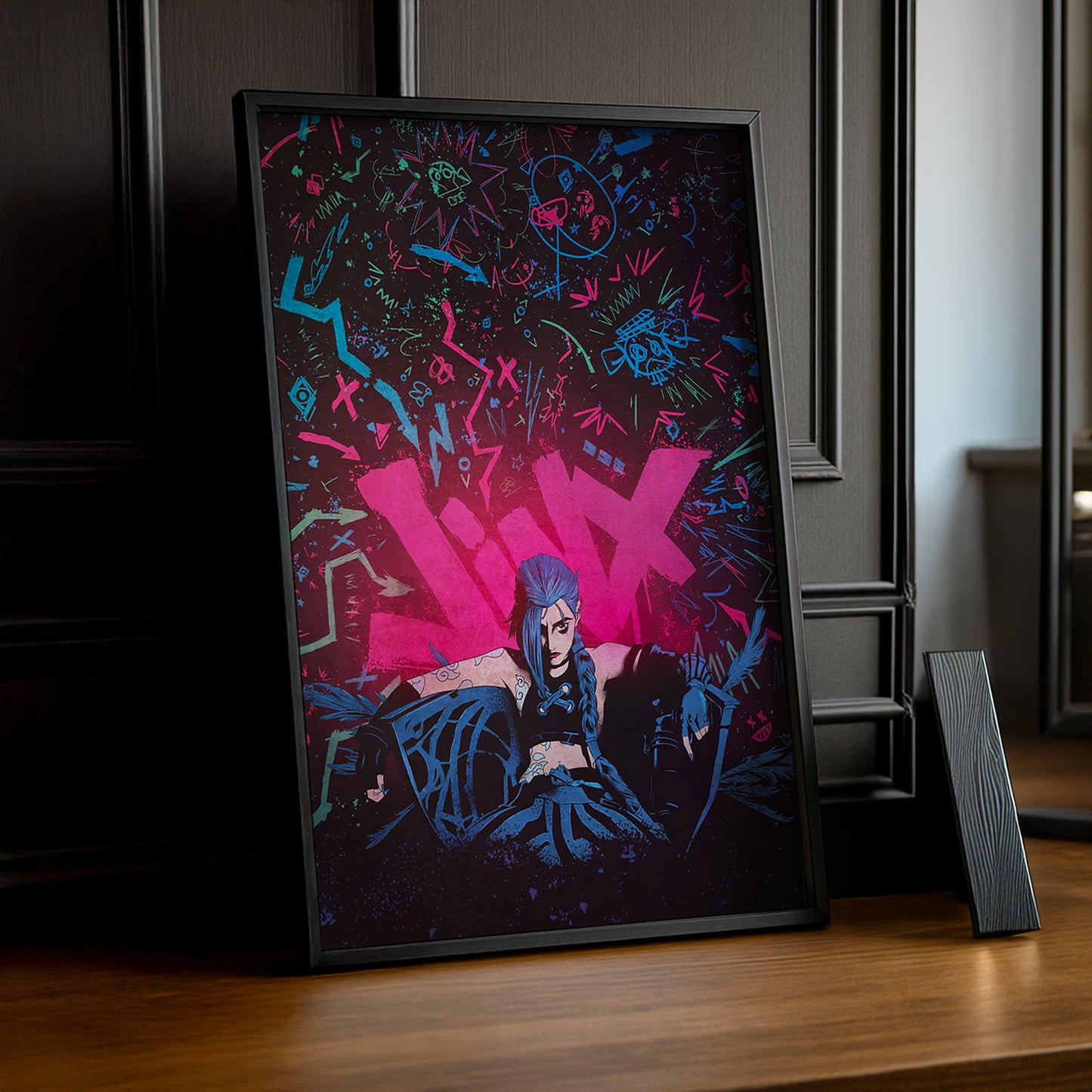 Cadre photo Jinx Arcane