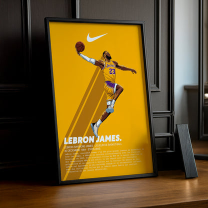 Cadre photo Lebron James NBA