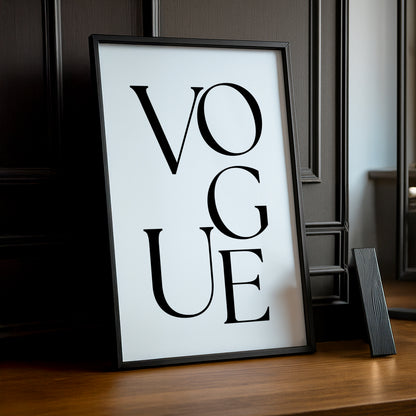 Cadre photo Vogue