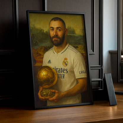 Poster Ballon d'Or - Karim Benzema