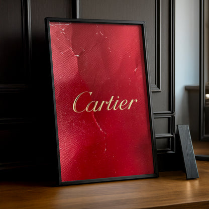 Cadre photo Cartier - Logo
